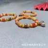 Pulsera de Jade de Seda Dorada al por mayor Pulsera de Cuentas Estilo Antiguo Pequeña Fresca para Mujer Suministro para Transmisión en Vivo de Verano Puesto Callejero Modelo de 10 Yuan