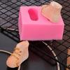 Molde de Silicona Decoración de Pie Pequeños Zapatos Chanclas Herramientas para Pastel Zapatos de Tacón Mini para Mujer