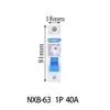 Interruptor Automático Chint Nxb-64 Control de Interfaz Micro Interruptor de Aire Tipo C Pequeño Fabricante Venta Directa Interruptor Interruptor de Aire