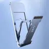 Suporte Dobrável de Metal Popular para Tablet de Transmissão ao Vivo, Suporte Criativo de Liga de Alumínio Anodizado para Celular de Mesa