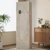 Funda de aire acondicionado de gabinete estilo minimalista, tela de terciopelo engrosada, a prueba de polvo y resistente al sol, no es necesario retirarla cuando el aire acondicionado está encendido, directo del fabricante