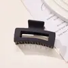 Nuevo Clip para el Cabello Simple de Color Frosted Clip de Cabello de Gama Alta para Mujeres con Cabello Semi-Recogido en la Parte Posterior de la Cabeza Pinza de Tiburón Venta al por Mayor
