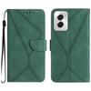 Para moto G Stylus 5G 2024 Teléfono Móvil Funda de Cuero Más 12R Raya Mate Portatarjetas Cartera
