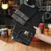 Jeans jacquard para hombre 2026 nuevo modelo, pantalones largos versátiles de pierna recta ajustada elástica para hombre, nuevo producto de primavera y verano