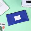 Amazon AliExpress con ventana para tarjeta, billetera de cuero PU, bolsa de almacenamiento, bolsa para efectivo y papelería, depósito de cuero