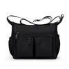 Nova Bolsa de Ombro Única com Múltiplos Bolsos Cor Sólida 2026 para Mulheres, Bolsa Transversal Leve de Grande Capacidade para o Dia a Dia e Viagens