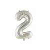 Globos Digitales de Papel de Aluminio Tamaño Mediano Versión Americana de 32 pulgadas, Dorado, Plateado, Oro Rosa Degradado Globos Digitales de Papel de Aluminio Al Por Mayor