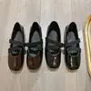 Zapatos Mary Jane de Cuña Cruzada Estilo Ballet Retro Francés para Mujer 2026 Nuevos de Otoño de Moda con Temperamento Versátiles de Corte Bajo