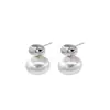Pendientes de Perla de Diseño de Nicho de Lujo Ligero Pendientes Atmosféricos de Gama Alta Pendientes con Sentido de Gama Alta Elegantes para Mujer Pendientes Vintage Franceses