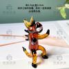 Burro de Kung Fu Divertido Cerámica Zibo Artesanías Decoraciones Decorativas de Escritorio Hechas a Mano Lindas Inteligentes Populares en Internet Regalo