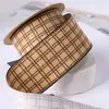 Cinta de Tartán de Ante de Doble Raya Moño Hecho a Mano DIY Accesorios para el Cabello de Niños Empaque de Regalo Cinta Cuadriculada Bloqueada por Color