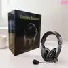 Auriculares para Computadora Auriculares 750 Doble Enchufe Auriculares para Teléfono Auriculares para Enseñanza en Línea Auriculares con Cable para Música con Micrófono