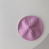 Gorro pequeño para bebé de un mes Primavera y Otoño Invierno Versión coreana para bebé niño y niña Boina de pintor de lana tejida estilo extranjero