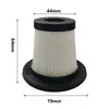 Elemento Filtrante de Aspirador de Pó Portátil, Rede de Filtro para Aspirador, Filtração Eficiente de Detritos, Ácaros, Poeira, Cabelo, Elemento Filtrante para Aspirador de Carro