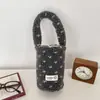 511272 Taza de Amor Rellena Funda para Taza Portátil Bolsa para Taza de Bebida para Salir Funda Térmica Bolsa Tote para Artículos Varios Bolsa para Taza de Té de Leche