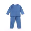 Conjunto de Roupa Térmica Infantil, Sem Costura, para Meninos e Meninas, Camada Base Outono e Inverno, Roupa de Casa, Roupa de Dormir