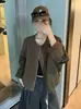 Chaqueta Fina Acolchada de Algodón Suelta Estilo Coreano para Mujer 2026 Otoño/Invierno Nueva Suelta Adelgazante Rejuvenecedora Casual Abrigo de Algodón
