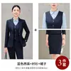 Nuevo traje de falda profesional de otoño e invierno para mujer, blazer de manga larga para mujer, uniforme de trabajo para gerente de recepción, traje profesional de oficina para el día a día