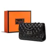 Bolso para Mujer 2024 Nuevo Bolso para Mujer Bolso Cruzado Verano Mujer Bolso para Mujer Piel Genuina de Alta Gama Lujo Ligero Bolso de Cadena Romboidal