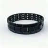 Popular Metal Transfronterizo Europeo y Americano Imán de Cobre Rojo Antiguo Pulsera Retro Fila Ancha Desmontable Pulsera de Pareja