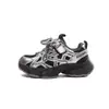Zapatillas transpirables de malla para niños, zapatillas deportivas de moda, zapatillas de papá elegantes, zapatos de primavera y verano para niñas, zapatos versátiles para niños mayores