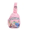 Nueva Mochila de Hombro de Dibujos Animados Comercio Exterior Guardería Bolso de Pecho Mochila de Moda y Linda para Niños y Niñas Bolso Cruzado Billetera