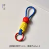 Novo Cordão Colorido para Celular com Argola Porta-Anel Corrente de Chaveiro Curta Tendência Pingente Anti-Perda para Bolsa