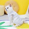 Roupas de esterilização para gatos de estimação, roupas pós-parto para gatos, roupas cirúrgicas, roupas de desmame anti-lambeduras, 23 roupas de esterilização para gatos com flores de quatro folhas