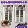 Pestañas Yingmeijia Pequeños Mechones Pestañas Postizas Estilo Gato Gran Capacidad con Raíces Transparentes y Segmentadas Naturales Nuevo Estilo Lindo para Principiantes