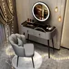 Nova Penteadeira de Madeira Maciça Simples Mesa de Maquiagem Penteadeira de Luxo Leve para Quarto Mesa de Maquiagem Pequeno Apartamento Celebridade da Internet
