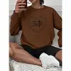 Sudadera de Cuello Redondo con Cruz de Letra de Fe Exportación Transfronteriza Amazon Wish Una Pieza Top al por Mayor