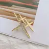 Broche Elegante de Perlas y Mariposas Estilo Coreano para Mujer, Broche Versátil de Pedrería, Pin Creativo Anti-Exposición, Fábrica de Accesorios para Trajes