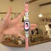 Adecuado para correa de reloj Huawei 11pro con estampado de cachorro, correa de reloj niche 8/9/10nfc, pulsera bonita y moderna para mujer