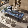 Nueva Mesa de Té de Pizarra Estilo Chino, Juego de Mesa y Sillas de Té para Sala de Estar y Balcón, Mesa de Té Simple para Oficina, Mesa de Té Integrada para Uso Doméstico