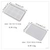 Molde para mesa de marco de fotos de arena movediza de goteo de cristal diy molde colgante de barra de arena movediza rectangular geométrico redondo