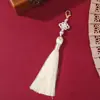 Boting Nó Chinês Fecho Lagosta Pingente de Borla DIY Marcador de Página Borla Estilo Antigo Hanfu Ornamento de Gola Autocolante Pingente Atacado