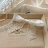 Estilo Coreano Popular na Internet Novo Estilo Acessórios de Laço de Renda Doce Elegante Decoração de Sapatos Tênis Feminino Botas de Neve Sapatos Flor