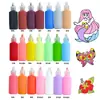Fornecimento direto da fábrica artesanato infantil DIY cola de cozimento gratuita Tinta 22ml atacado colorir infantil grafite brinquedos educativos