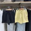 Esgotado Primavera 2022 Novos Shorts Esportivos Casuais Femininos Cintura Elástica Tira Fina Calça de Moletom Y448023