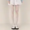 Comércio exterior transfronteiriço trepadeira floral borboleta flor de rosa versátil europeia e americana feminina meia-calça arrastão sexy rede vazada calça-calça