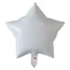 Globo de papel de aluminio de estrella de cinco puntas de 18 pulgadas impresión de logo publicitario cumpleaños boda tienda diseño impresión bola al por mayor