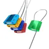 Cerradura de Sellado de Plomo de Alambre de Acero de Aleación de Aluminio Rayado Bloqueo de Sellado de Plomo Desechable para Contenedor de Camión Cisterna de Aceite Estrecho