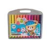 Painstar Bolígrafo Triángulo de Gran Capacidad Bolígrafo Bolígrafo Acuarela Lavable Estudiante Niños Pintura Regalo DIY Bolígrafo para Graffiti