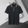 Transfronterizo [Versión Correcta] 26 Camisa Polo de Verano para Hombre de Negocios Estilo Nuevo con Cuello Campana y Mangas Cortas, Estilo Europeo y Americano, Alternativa de Comercio Exterior