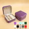 Fabricante de cajas de almacenamiento portátiles para joyería, cajas de regalo personalizadas para joyería, cajas de embalaje para accesorios de collares y pulseras con logotipos impresos a color