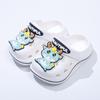 Zapatillas antideslizantes para niños y niñas, sandalias y zapatillas de verano para niñas y niños, zapatos con agujeros para bebés, dibujos animados para niños, venta al por mayor