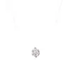 Bajo Árbol Rong Plata S925 Venta Caliente Lágrimas de Sirena Invisibles Collar de Moissanita para Mujer Gama Alta Más Fácil de Combinar Cadena para Clavícula Estilo Caliente
