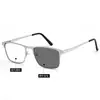 Nuevas Gafas Antiluz Azul que Cambian de Color Sin Receta para Hombres, Adecuadas para Videojuegos en Computadora, Claridad Mejorada, Lentes Planos Sin Receta