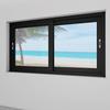 Puertas y Ventanas de Aluminio de Alto Nivel con Rotura de Puente Térmico para Villas y Casas de Autoconstrucción, Ventanas Corredizas de Aleación de Aluminio Insonorizadas, Ventanas de Sellado para Balcones, Ventanas Abatibles, Sellado de Ventanas