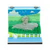 Luoyang Produtos Culturais e Criativos Tendência Nacional Escultura em Papel Enfeites Atrações de Museu Lembrancinhas de Negócios Cadernos Tridimensionais 3D Personalizados